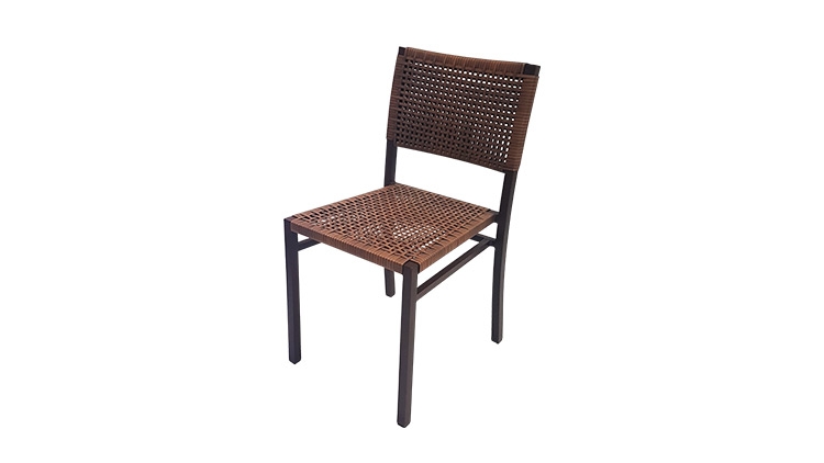 Cadeira em fibra sintética Genebra - Alumax - Alumax Móveis