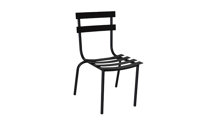 Cadeira em alumínio Paria sem braço - Alumax  - Alumax Móveis