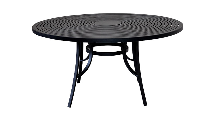 Mesa de Jantar Pé ‘‘P’’ Orbit - Alumax Móveis